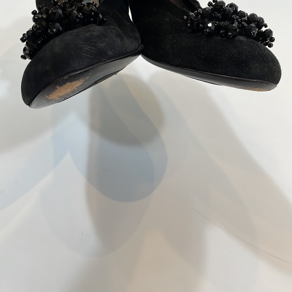 AGL Attilio Giusti Leombruni Shoes 38 Made In Italy Black Leather Dress Pump - Picture 10 of 13